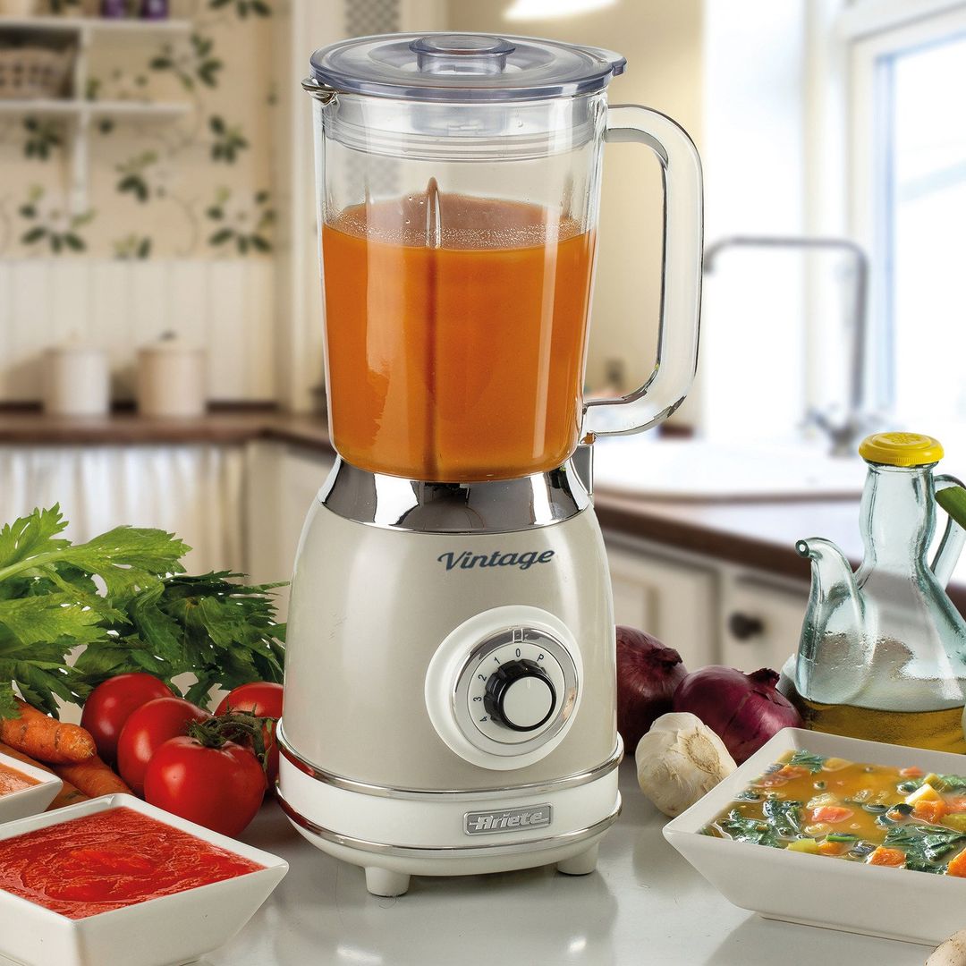 ARIETE Vintage 583 Blender - Beige, Cream - Image 1