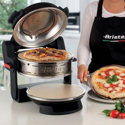 ARIETE AR9270 Double Pizza Oven - Black, Black