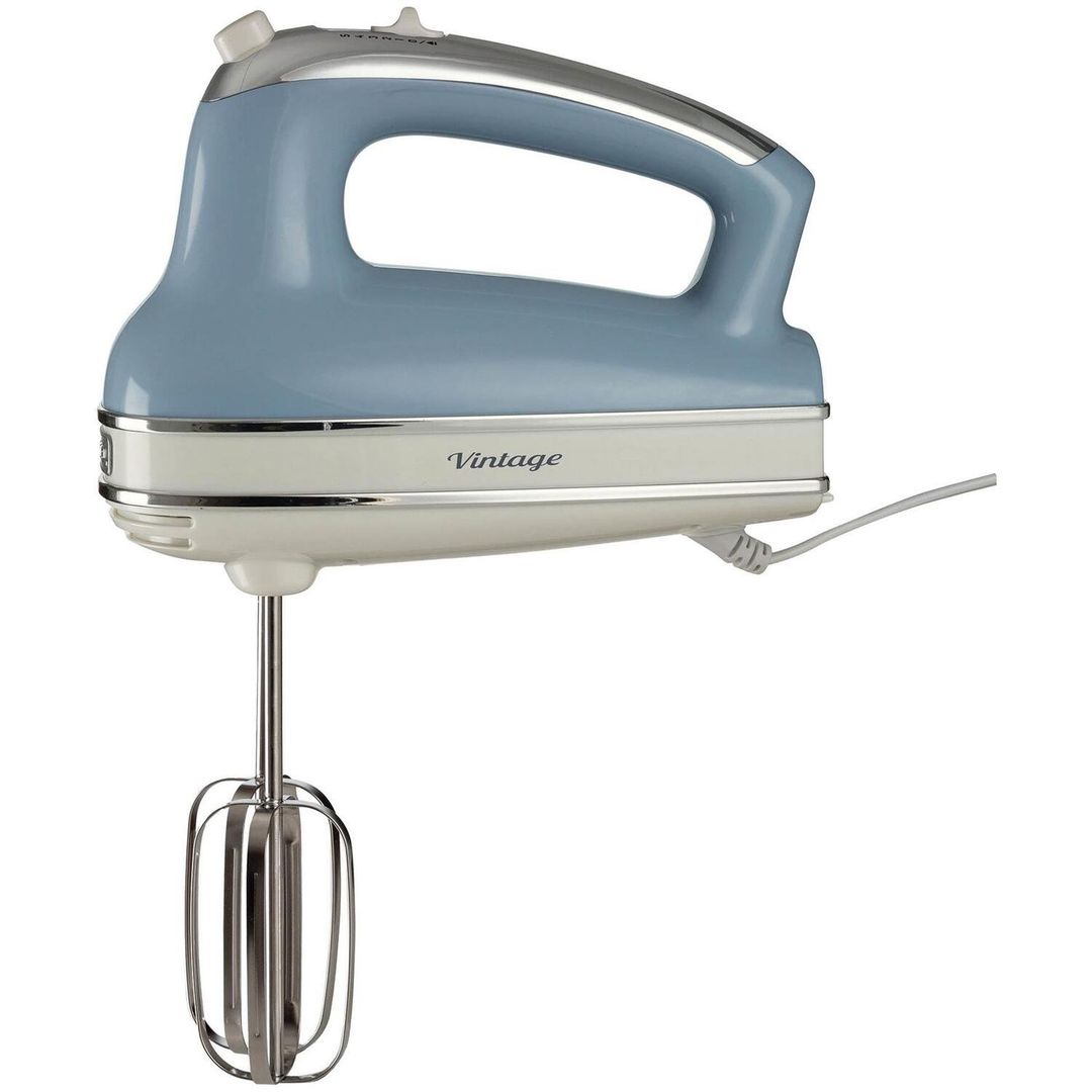 ARIETE Vintage 1548 Hand Mixer - Blue, Blue - Image 1