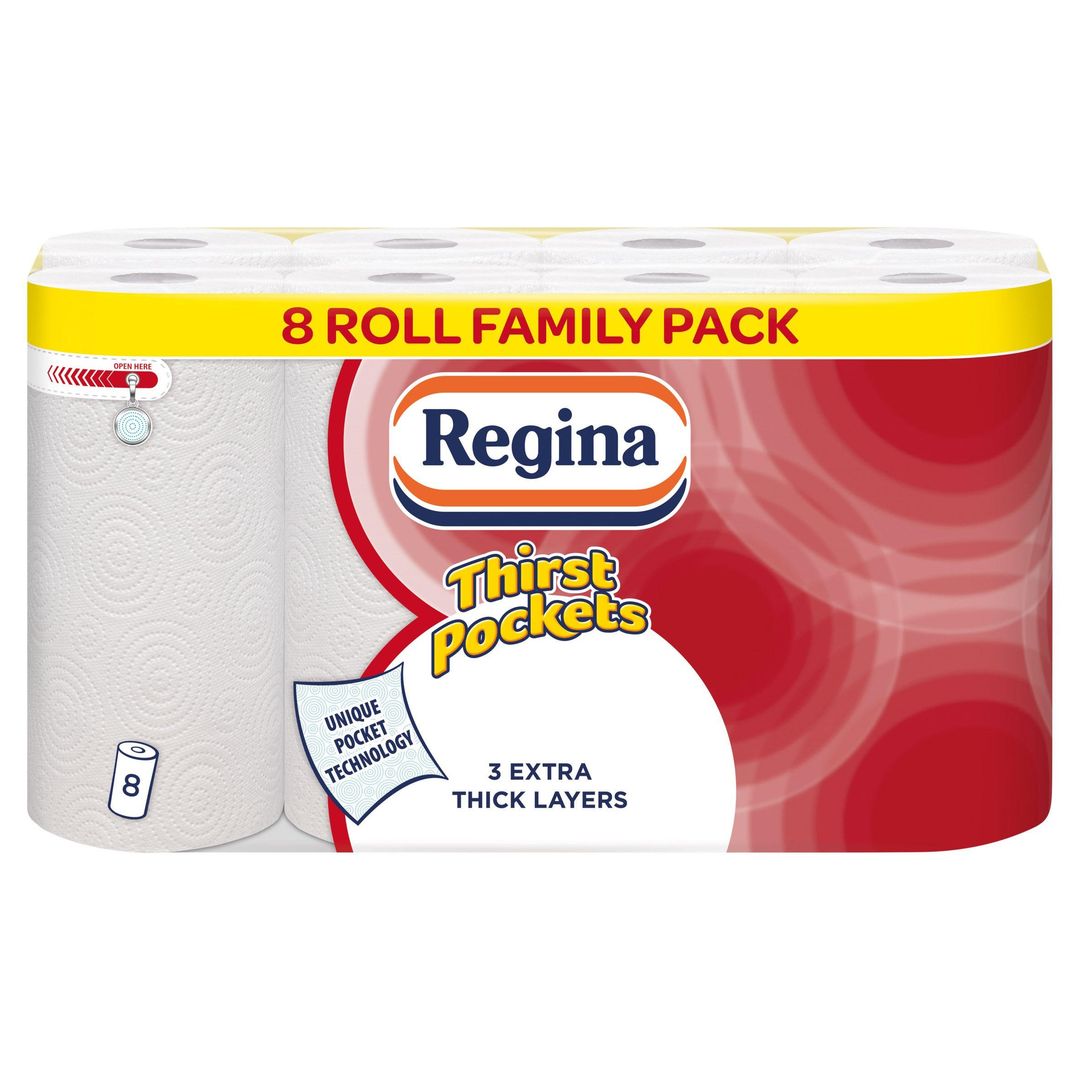 Regina 8 Thirst Pockets Roll - Image 1