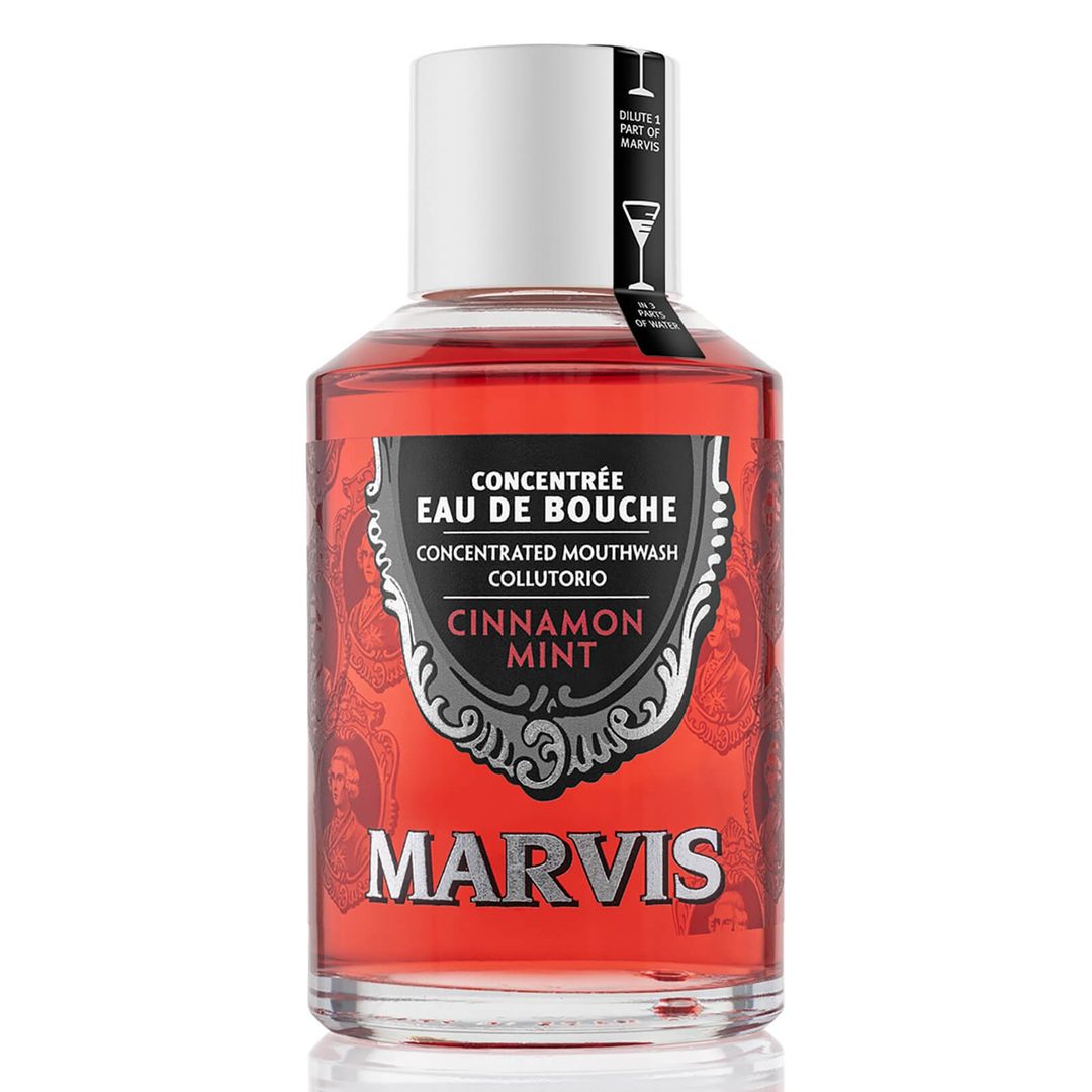 Marvis Concentrated Mouthwash Cinnamon Mint 120ml - Image 1