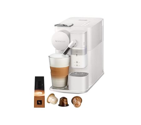 De'Longhi Lattissima One, White EN510.W Coffee Machine - White - Thumbnail 2