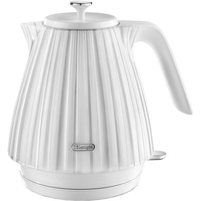 DELONGHI Ballerina KBD3001.W Jug Kettle - White, White