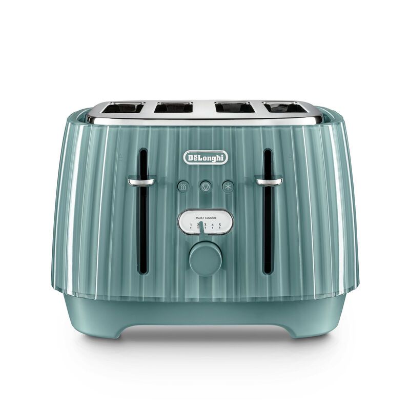 De'Longhi 4 Slice Ballerina Toaster - Green - Image 1