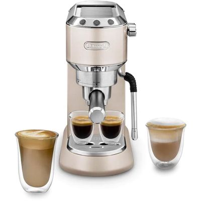 DeLonghi Dedica Arte Manual Coffee Machine - Beige