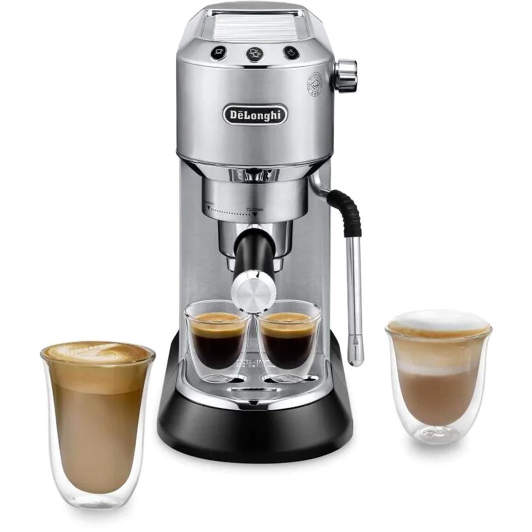DeLonghi Dedica Arte Manual Coffee Machine - Silver - Image 1