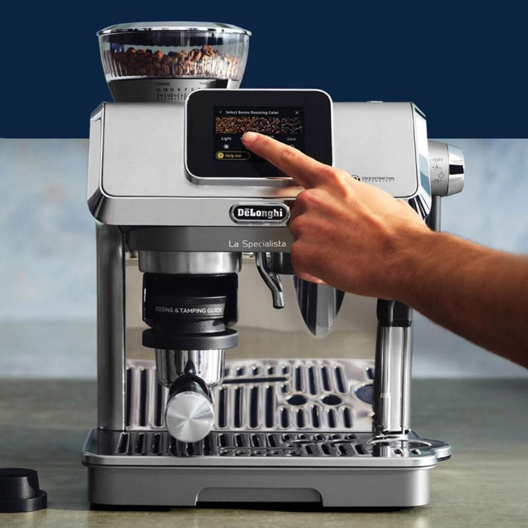 DeLonghi EC9455.M La Specialista Maestro Metal Manual Bean-to-Cup Coffee Machine with Milk Frother - Image 1