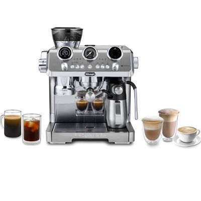 DELONGHI La Specialista Maestro EC9885.M Bean to Cup Coffee Machine - Silver, Silver/Grey