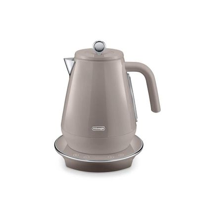 DELONGHI Eclettica Special Tea KBY3011.BG Jug Kettle - Blissful Beige, Brown