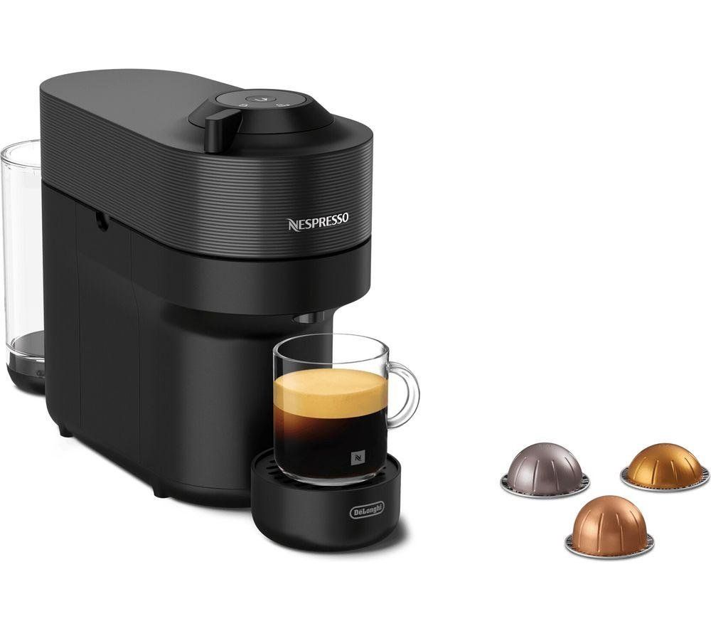 NESPRESSO by De'Longhi Vertuo Pop ENV90.B Coffee Machine - Black, Black - Image 1
