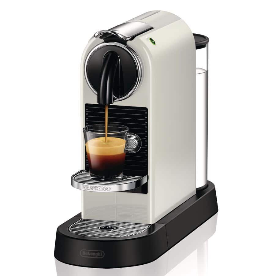 Nespresso by Delonghi Citiz Pod Coffee Machine EN167.W - White - Image 1