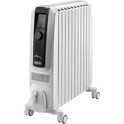 Delonghi 2.5KW Dragon 4 Digital Oil Filled Digital Radiator - White