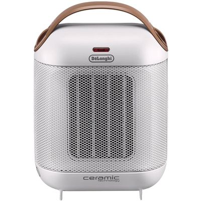 Delonghi Capsule Fan heater Cream 1.8KW - White