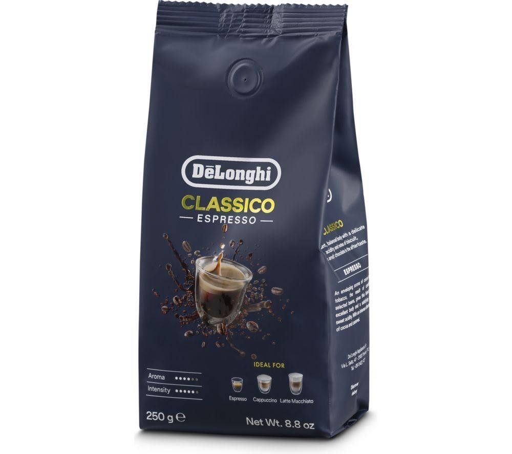DELONGHI Classico Espresso Coffee Beans - 250g, Blue - Image 1