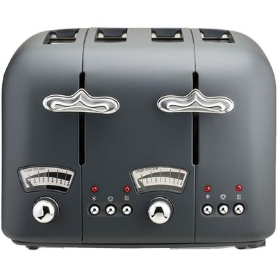 Delonghi Argento Silva 4 slice Grey Toaster - Grey