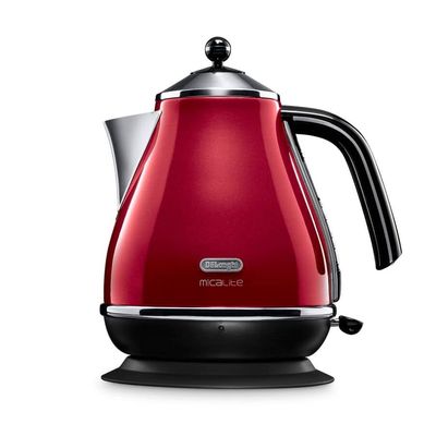 DELONGHI Micalite KBOM3001R Jug Kettle - Red, Red