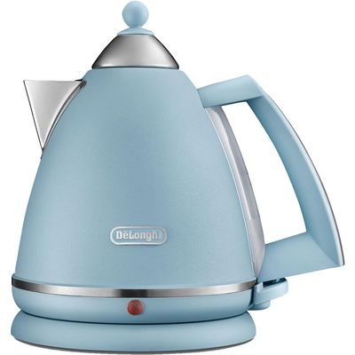 Delonghi Argento Flora Blue Kettle - Azure