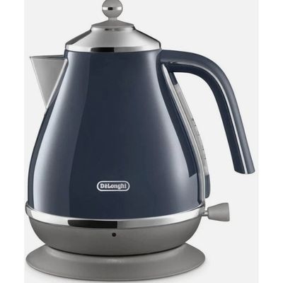 DELONGHI Icona Capitals KBOC3001.BL Jug Kettle - Blue, Blue