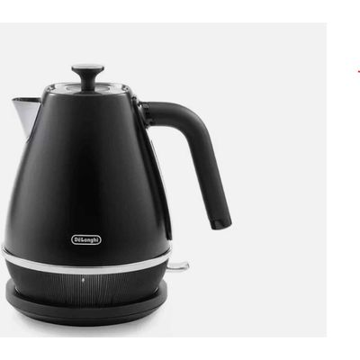Delonghi Distinta X Black Kettle - Black