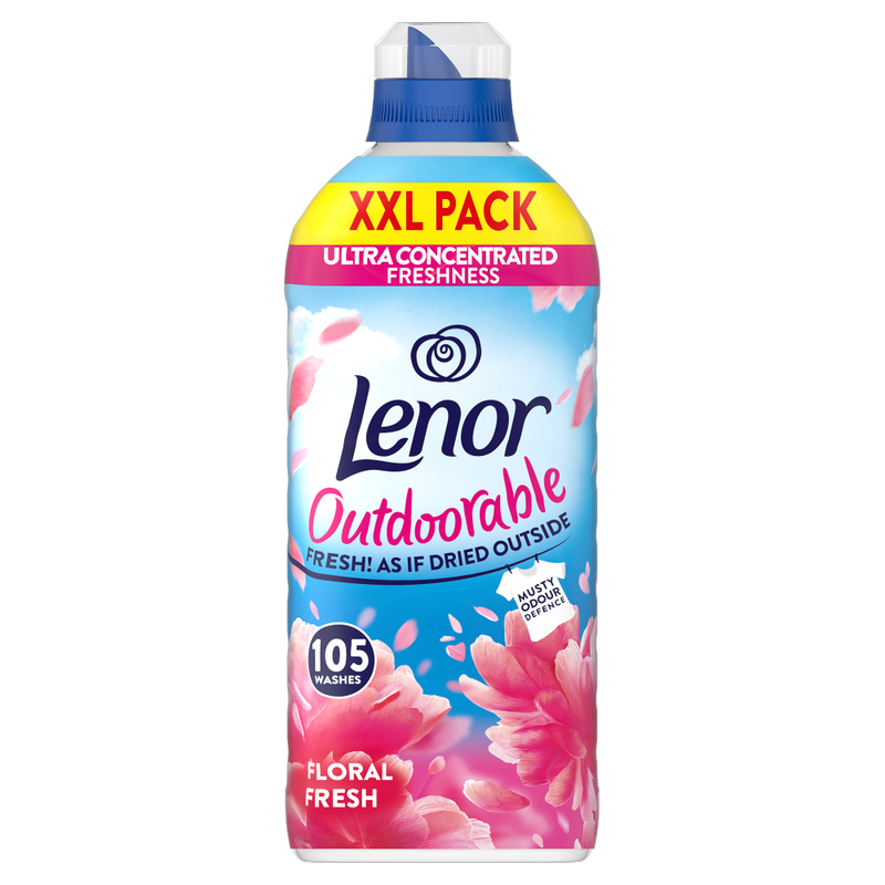 Lenor Outdoorable Concentrated Fabric Conditioner - Floral Fresh / 105 - Image 1