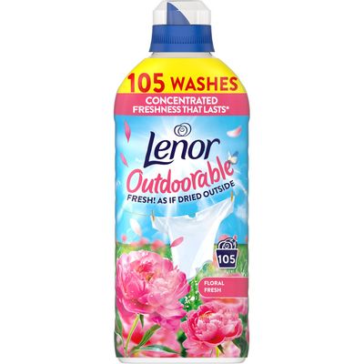 Lenor Outdoorable Concentrated Fabric Conditioner - Floral Fresh / 105 - Thumbnail 2