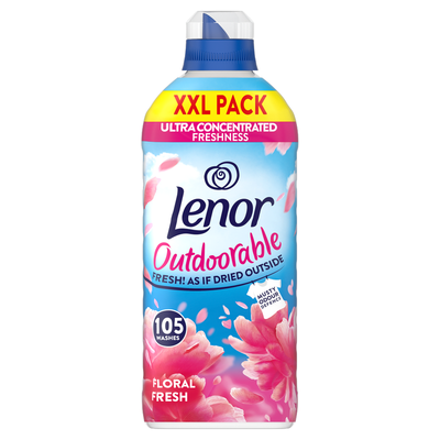 Lenor Outdoorable Concentrated Fabric Conditioner - Floral Fresh / 105