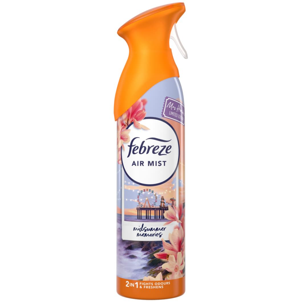 Febreze Air Freshener Spray Mrs Hinch's Midsummer Memories 185ml Assorted Packs - Image 1