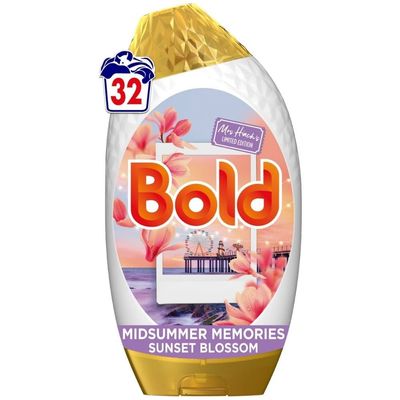 Bold Laundry Gel Mrs Hinch's Midsummer Memories 32 Wash Assorted Packs