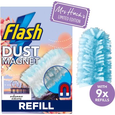 Flash Dust Magnet Duster Refills Mrs Hinch's Midsummer Memories Assorted Packs - Thumbnail 2