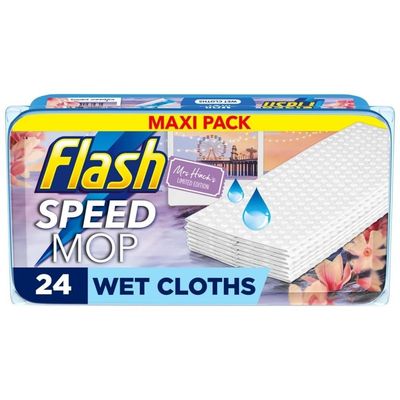 Flash Speedmop 24 Refill Pads Mrs Hinch's Midsummer Memories Assorted Packs