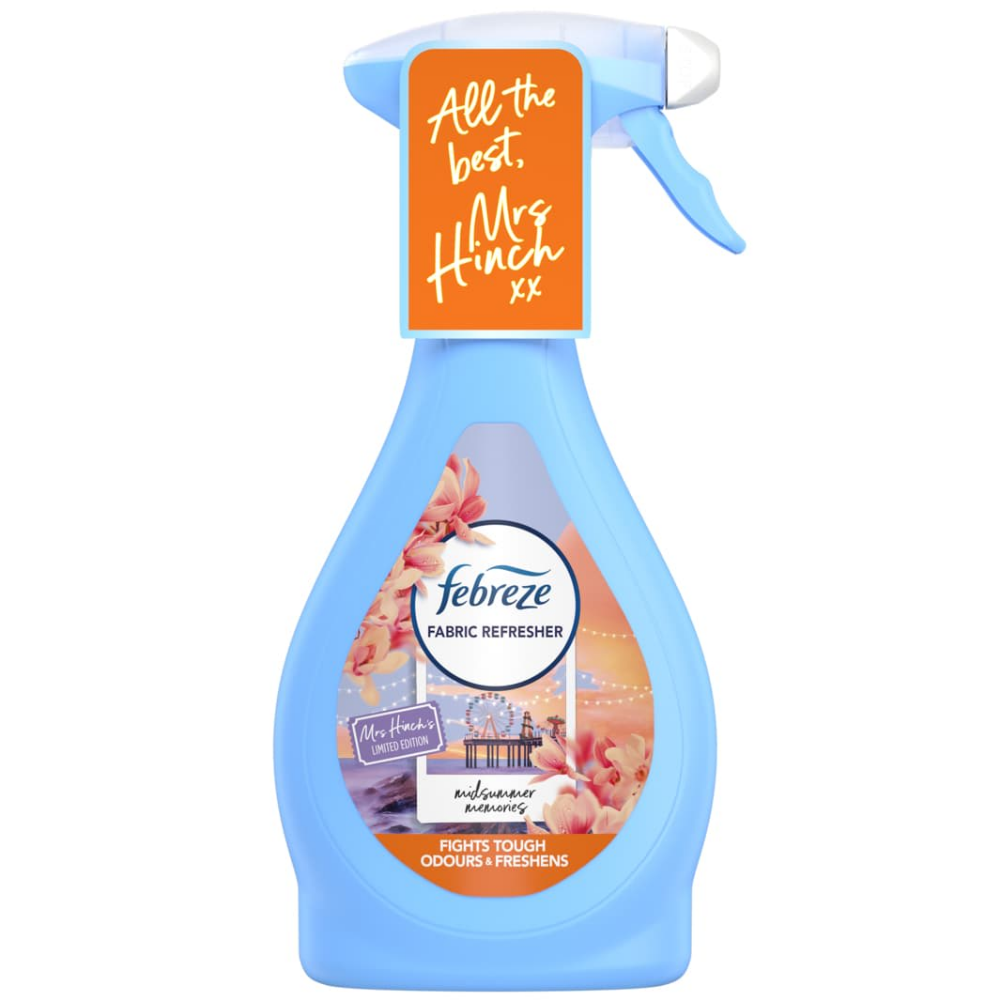 Febreze Fabric Refresher Mrs Hinch's Midsummer Memories 500ml Assorted Packs - Image 1