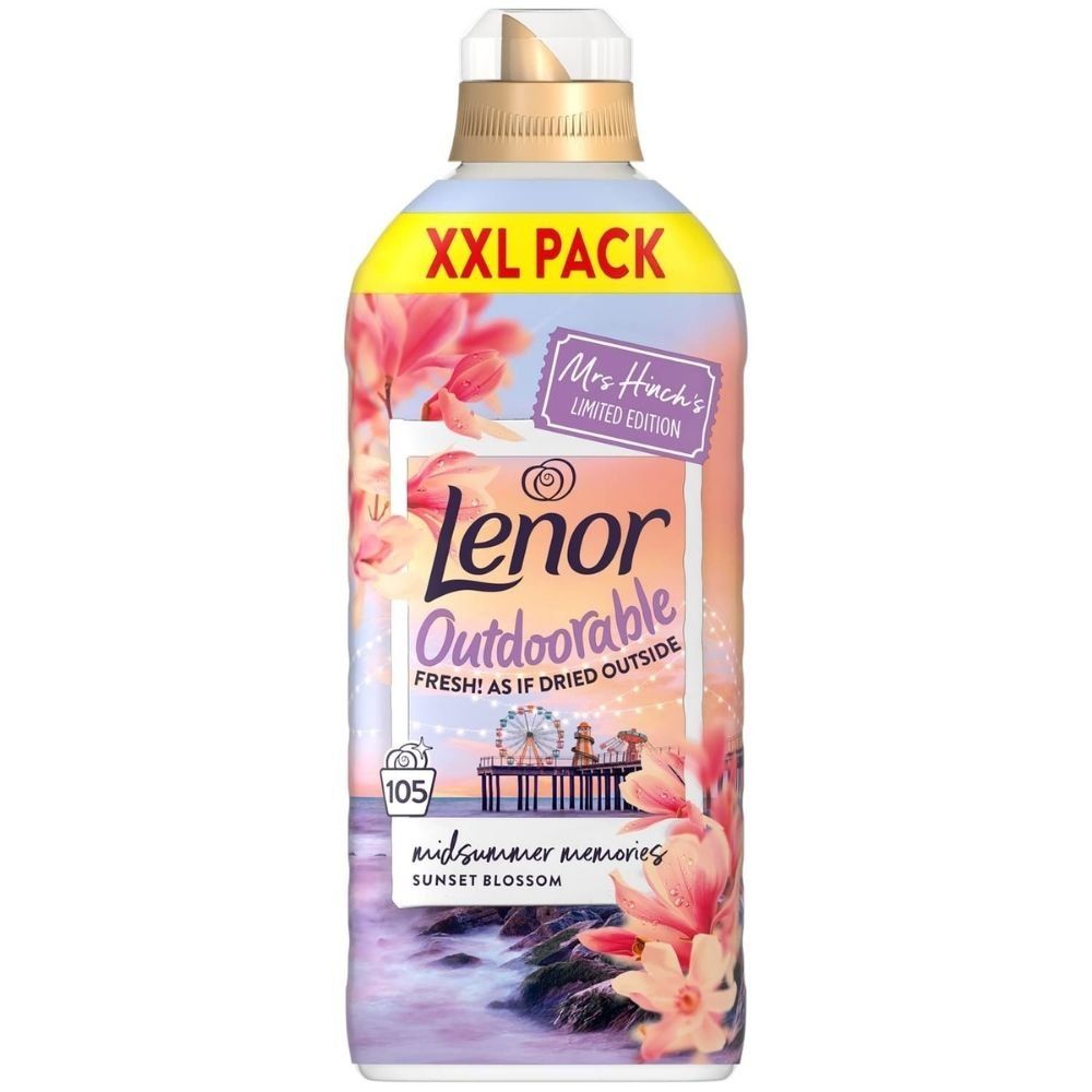 Lenor Outdoorables Fabric Conditioner Mrs Hinch's Midsummer Memories 105 Wash Assorted Packs - Image 1