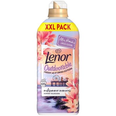 Lenor Outdoorables Fabric Conditioner Mrs Hinch's Midsummer Memories 105 Wash Assorted Packs