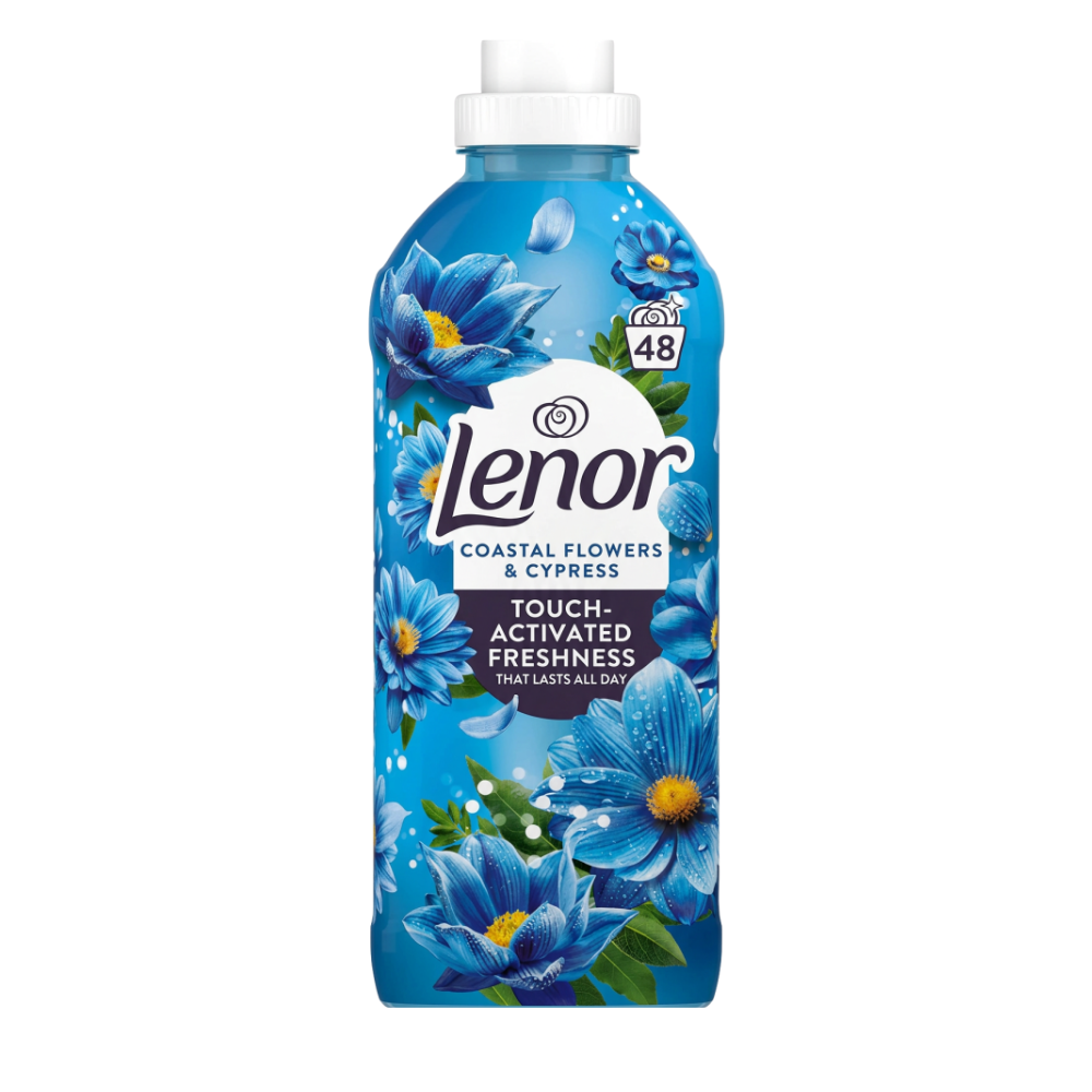 Lenor Coastal Flowers and Cypress Fabric Conditioner Assorted Packs - Image 1