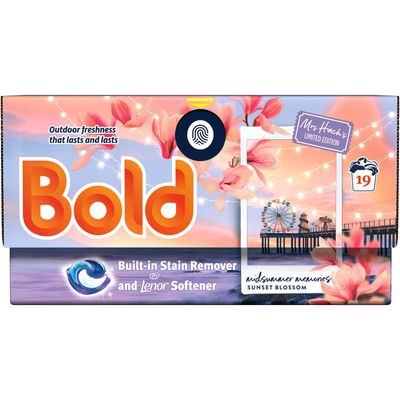 Bold Laundry Pods Mrs Hinch's Midsummer Memories 19 Wash Assorted Packs - Thumbnail 2