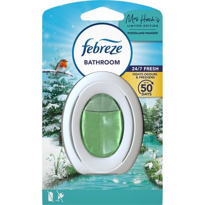 Febreze Bathroom Air Freshener Woodland Wander 7.5ml Assorted Packs - Thumbnail 2