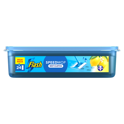 Pack of Flash SpeedMop Refill Pads - Lemon / 24 - Thumbnail 2