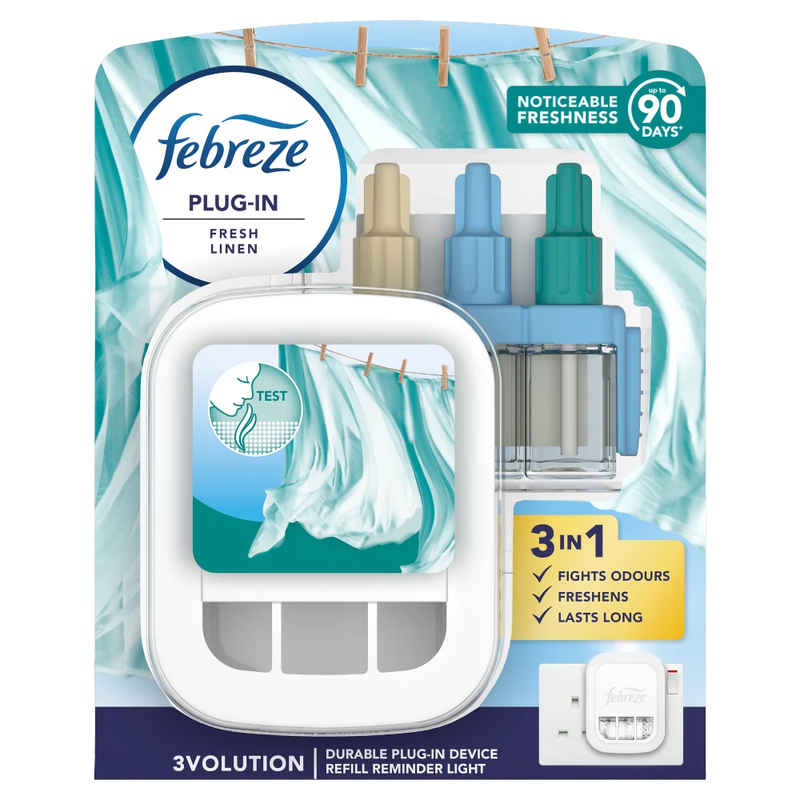 Febreze 3 Volution Plug In Air Freshener Starter Kit - Image 1