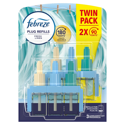 Pack of Two Febreze 3Volution Refill - Fresh Linen