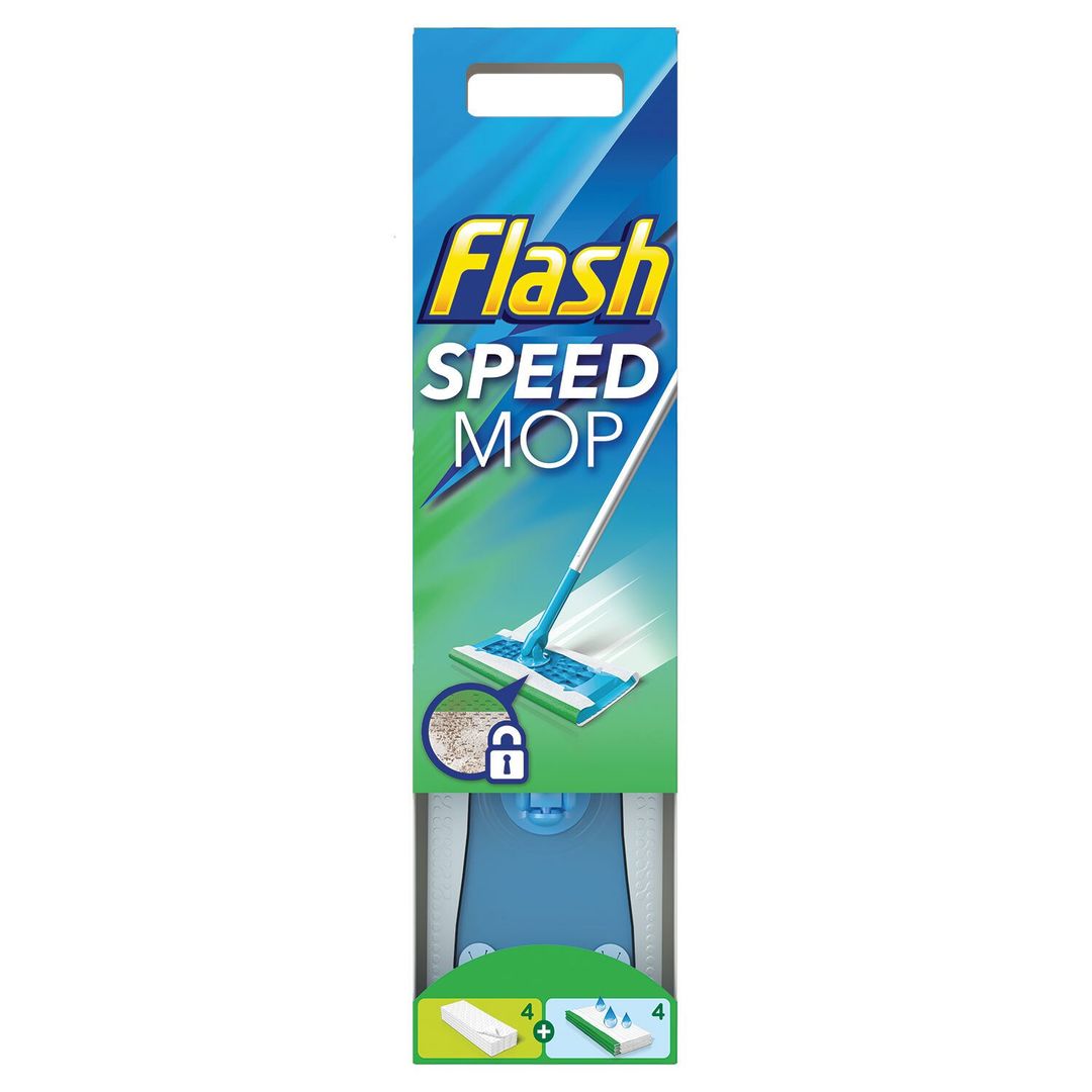 Pack of 8 Flash Speed Mop Wet and Dry Refills - Image 1