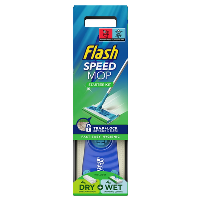 Pack of 8 Flash Speed Mop Wet and Dry Refills - Thumbnail 2