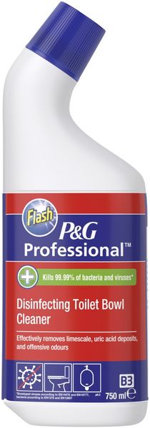 Flash Professional B3 Liquid Toilet Bowl Cleaner 750ml PGP203 - Thumbnail 2