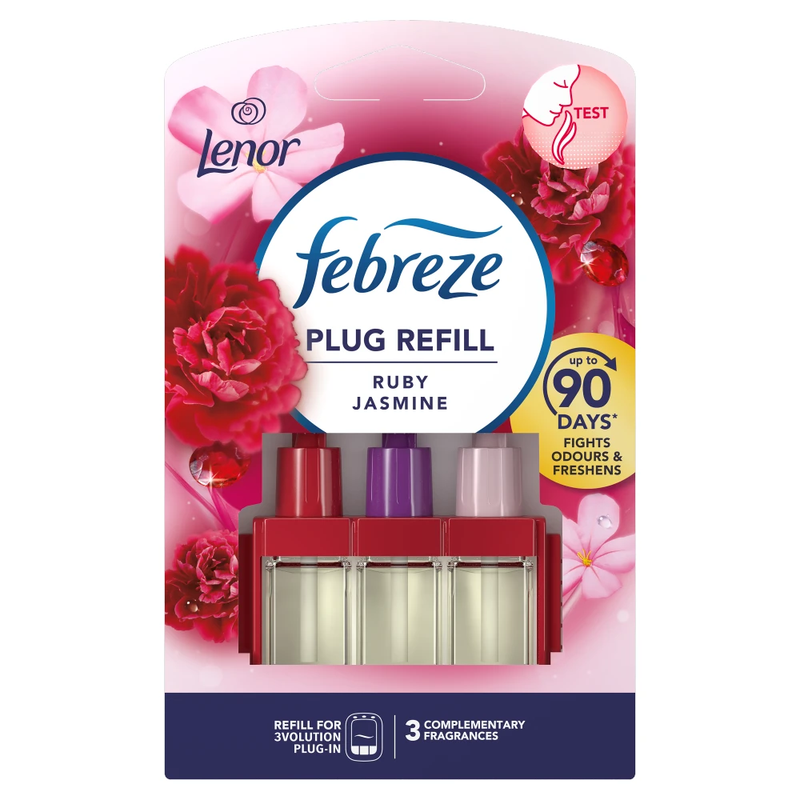 Febreze 3Volution Plug-In Refill 20ml - Ruby Jasmine - Image 1