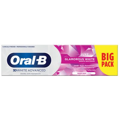 Oral-B Glamorous White Toothpaste - Pink - Thumbnail 2