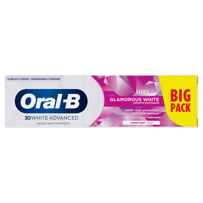 Oral-B Glamorous White Toothpaste - Pink