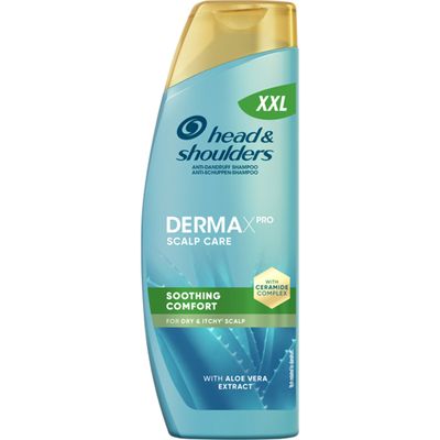 Head & Shoulders DermaXPro Soothing Comfort Shampoo 500ml - Blue - Thumbnail 2