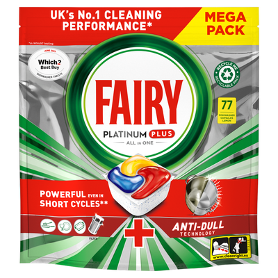 Fairy Platinum Plus Dishwasher Tablets