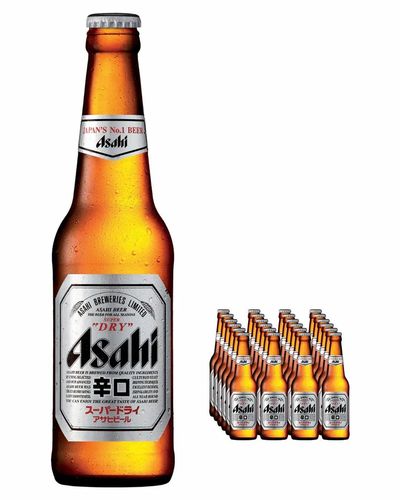Asahi Super Dry Beer Bottles Multipack, 24 x 330 ml - Thumbnail 2