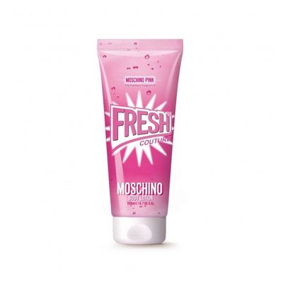 Moschino Women's Pink Fresh Couture Body Lotion 200ml in Clear