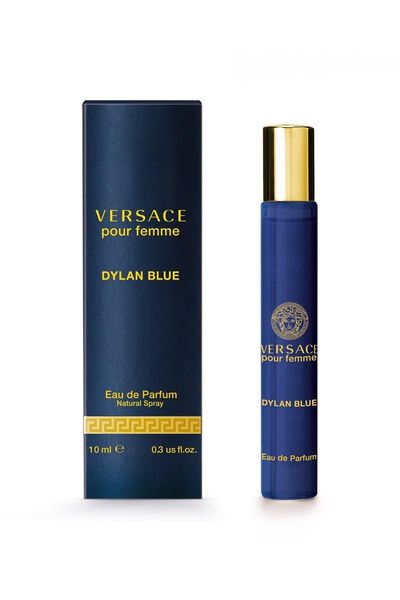 Versace Women's Dylan Blue Femme Eau De Parfum 10ml in Clear